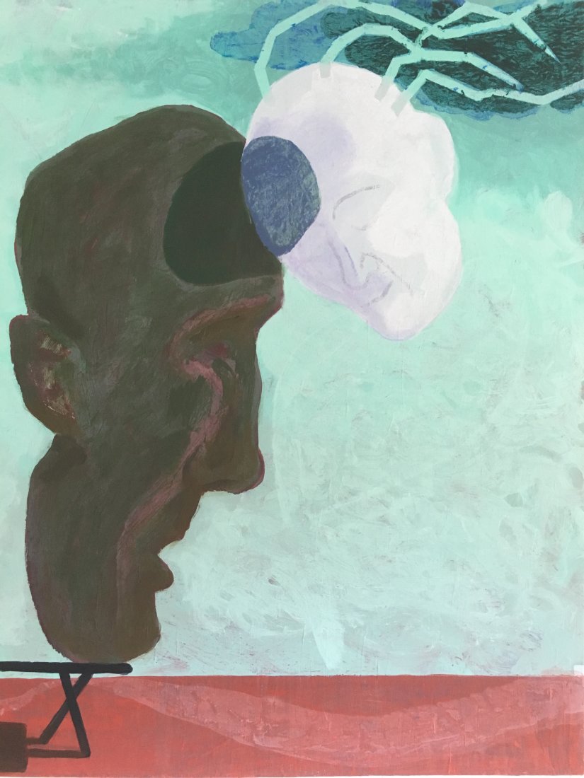 Ed Hanssen - COMFORT - acrylic on canvas - 2016