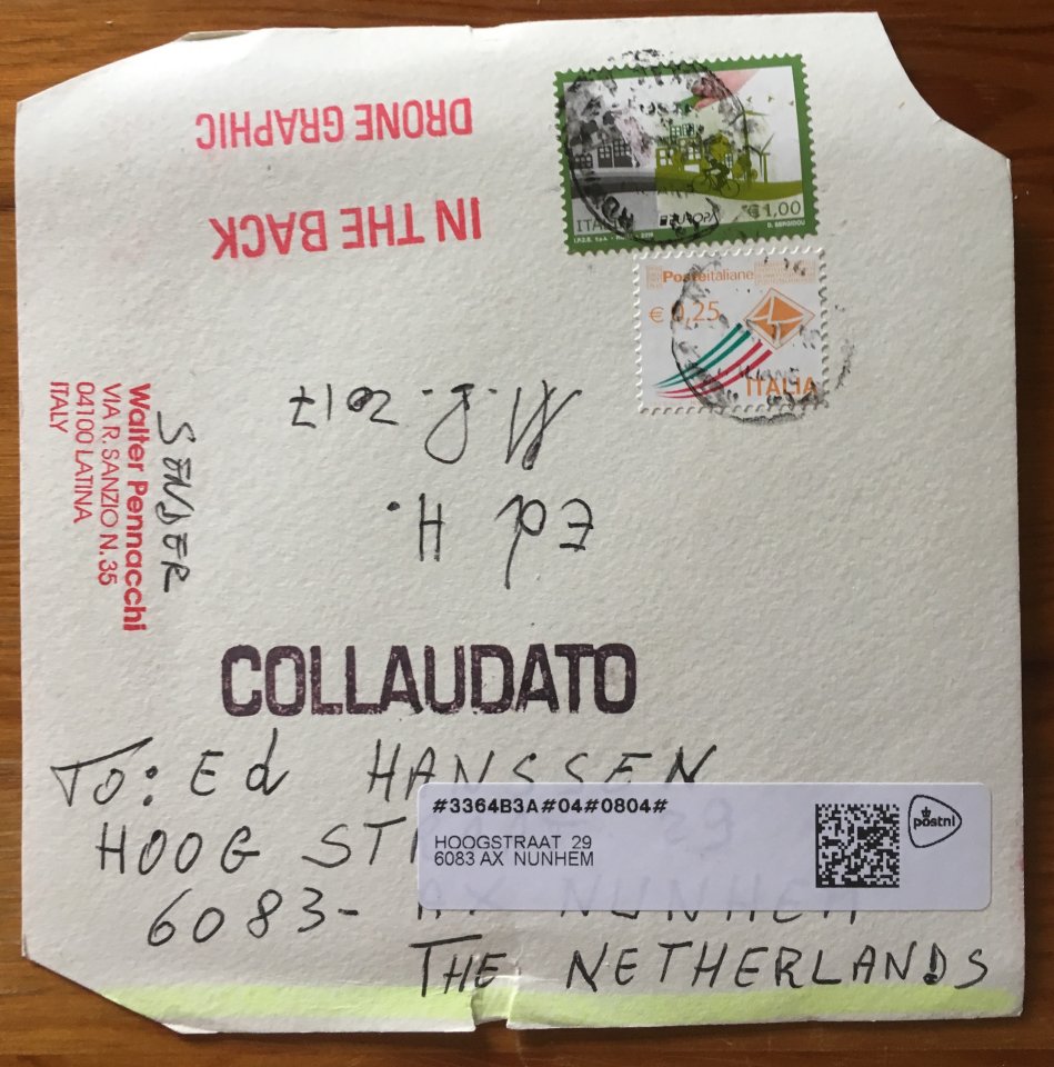 Ed Hanssen - mail art from Walter Panucchi 2017 (2)