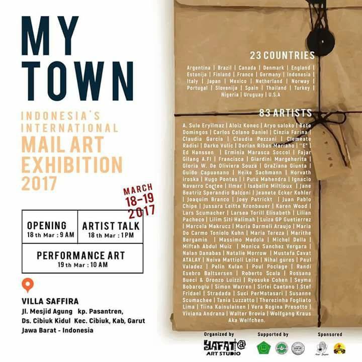 Ed Hanssen - poster - My Town - Indonesia - 2017