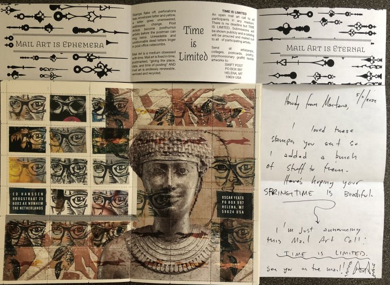 Ed Hanssen - received mailart - 2022 (2)