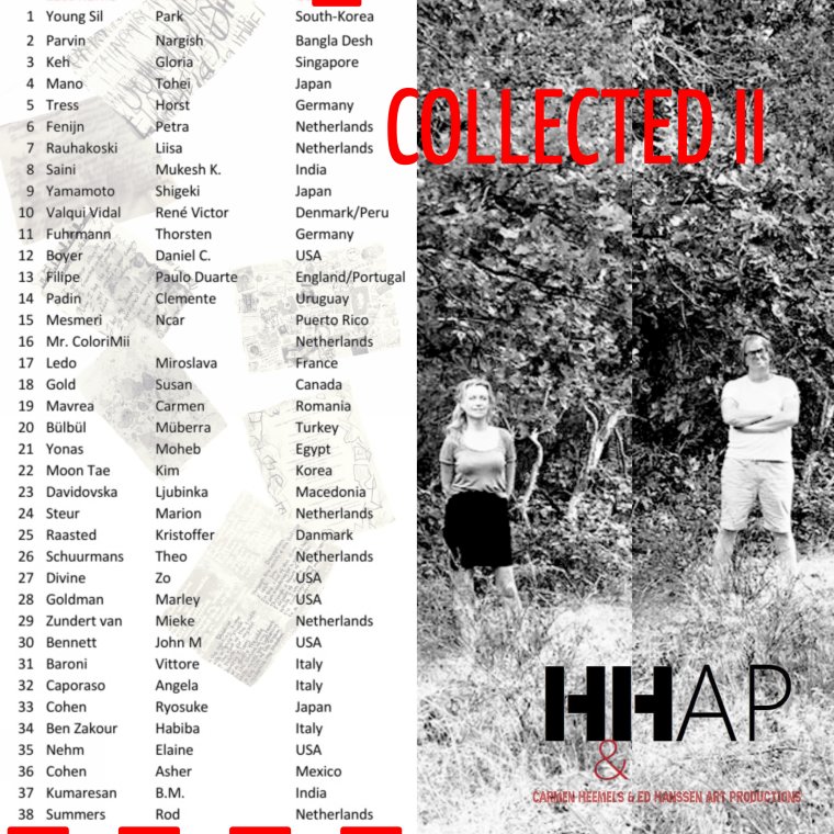 Final list. COLLECTED II. by HHAP